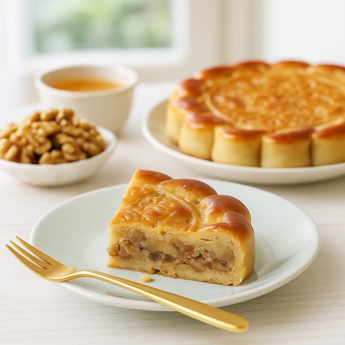 核桃豆沙大餅(蛋奶素) 一斤