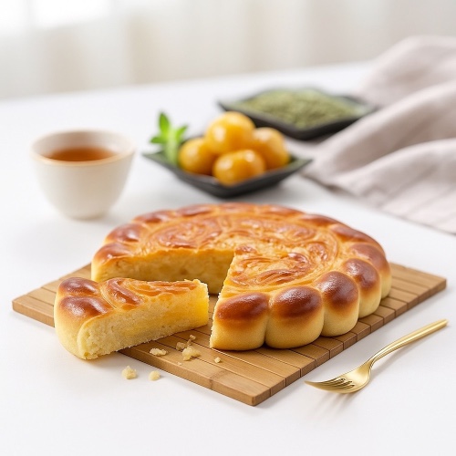 蛋黃豆沙大餅(蛋奶素) 一斤